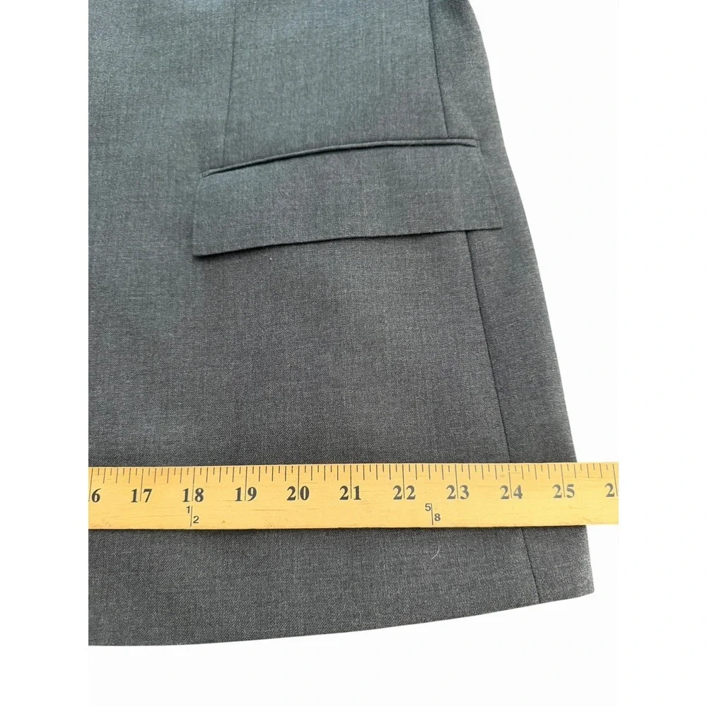 J. Crew Ludlow Classic Fit 48R Charcoal Gray Blazer Suit Jacket Wool USA New D2